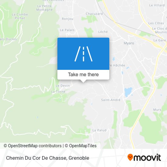 Chemin Du Cor De Chasse map