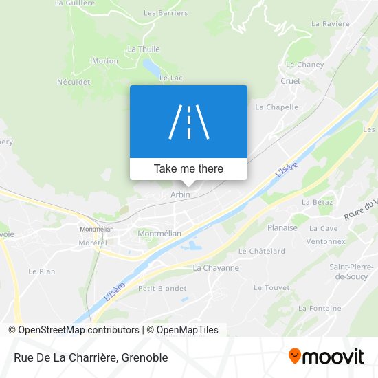 Rue De La Charrière map