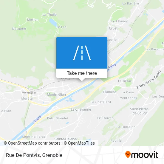 Rue De Pontvis map