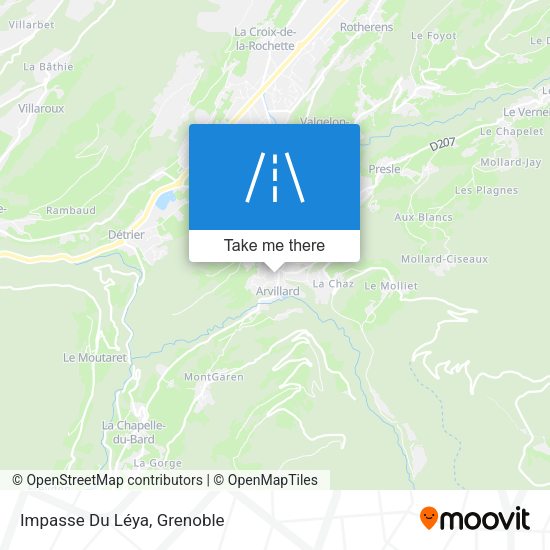 Impasse Du Léya map