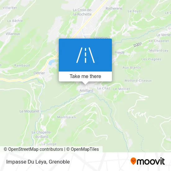 Impasse Du Léya map