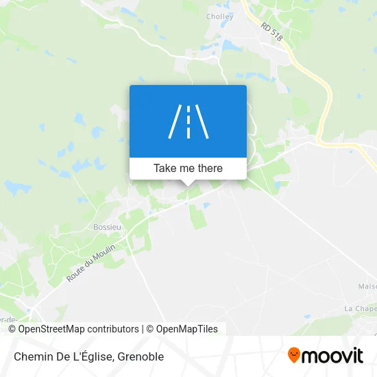 Chemin De L'Église map