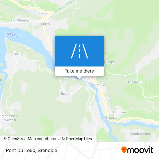 Pont Du Loup map