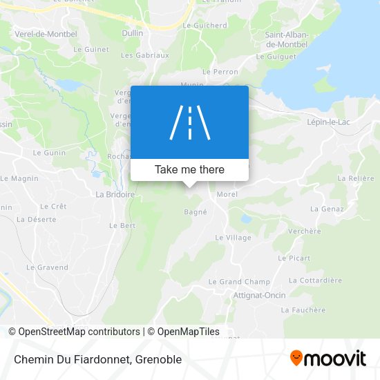 Chemin Du Fiardonnet map
