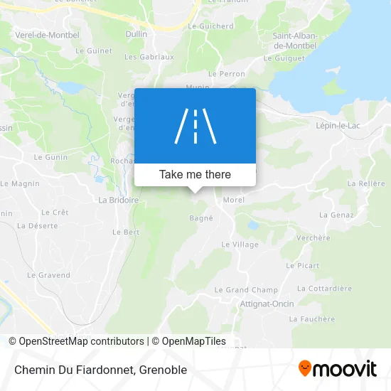 Chemin Du Fiardonnet map