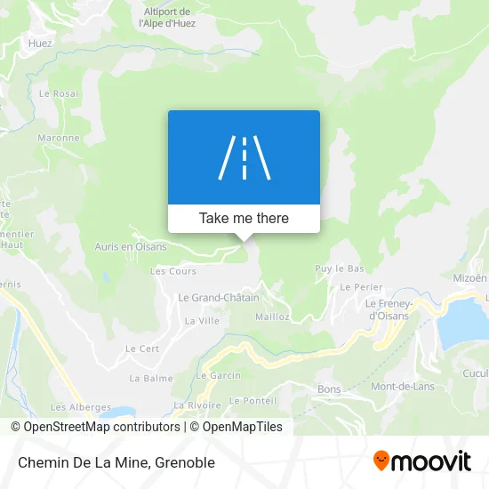 Chemin De La Mine map