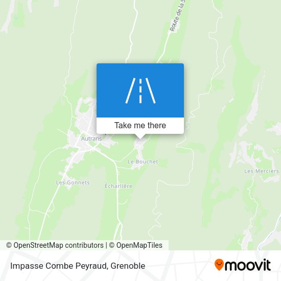 Impasse Combe Peyraud map
