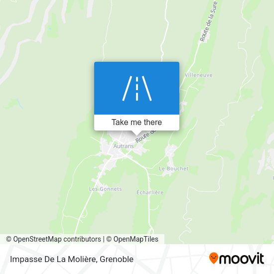 Impasse De La Molière map