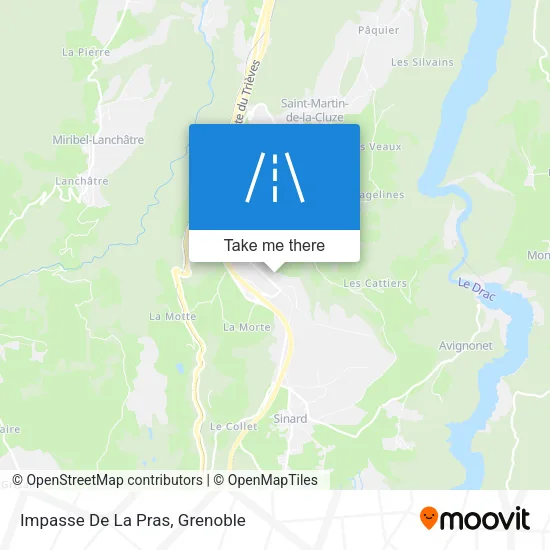 Impasse De La Pras map