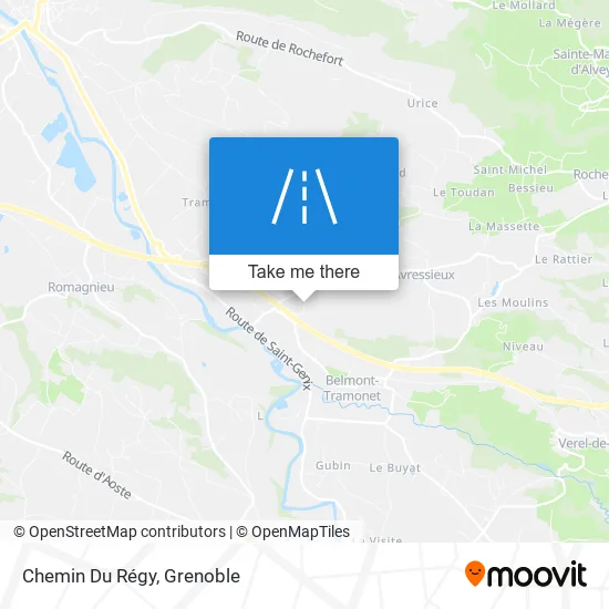 Chemin Du Régy map