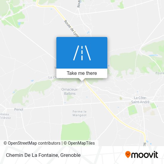 Chemin De La Fontaine map