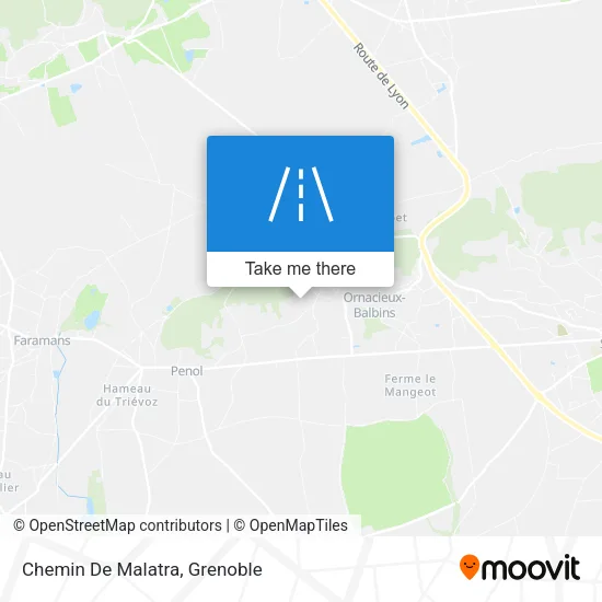 Chemin De Malatra map