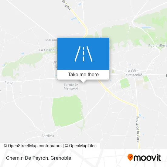 Chemin De Peyron map