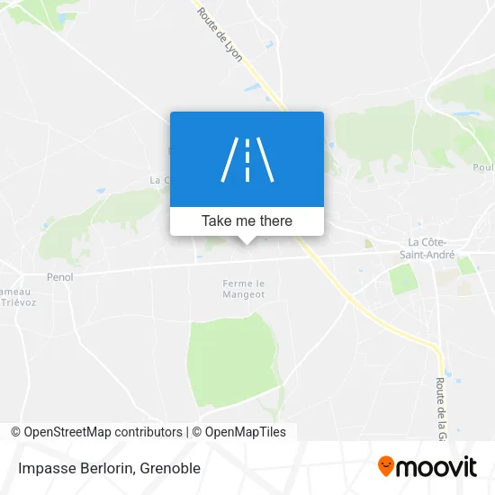 Impasse Berlorin map