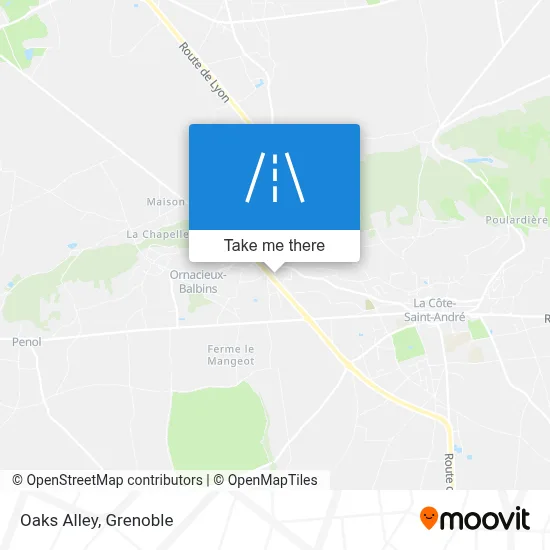 Impasse Des Chênes map