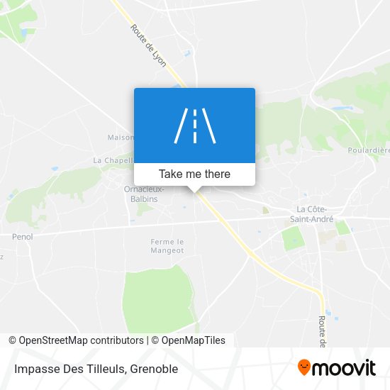 Impasse Des Tilleuls map
