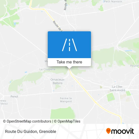 Route Du Guidon map