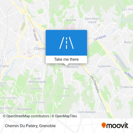 Chemin Du Patéry map