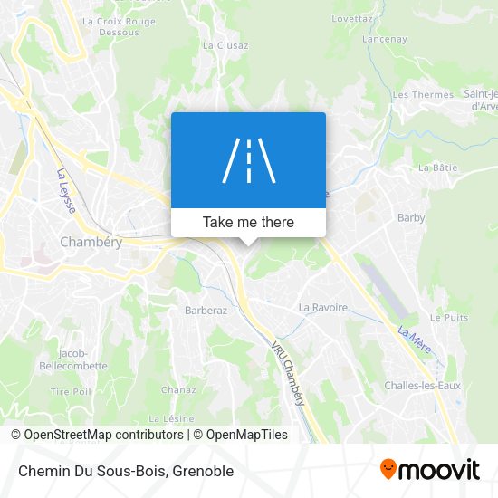 Chemin Du Sous-Bois map