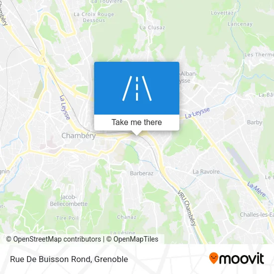 Rue De Buisson Rond map