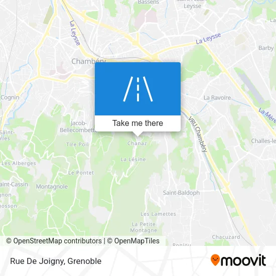 Rue De Joigny map