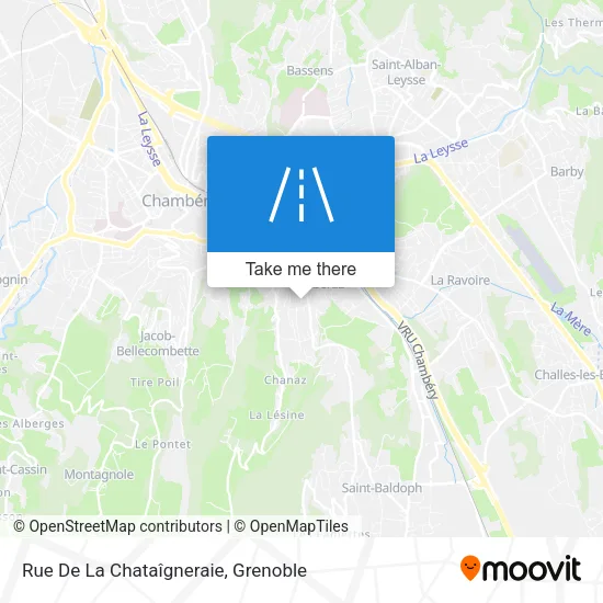 Rue De La Chataîgneraie map