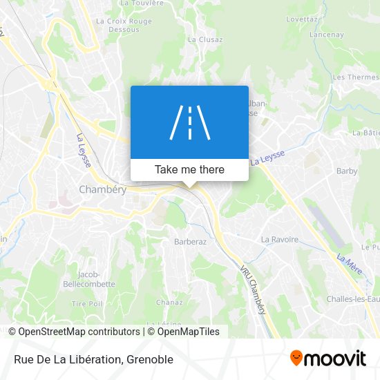 Rue De La Libération map