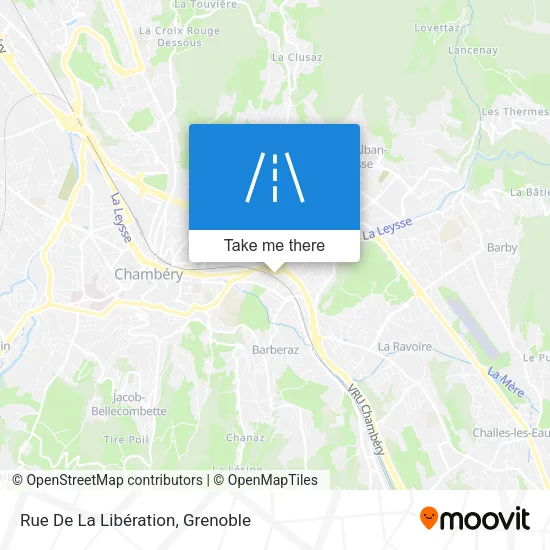 Rue De La Libération map