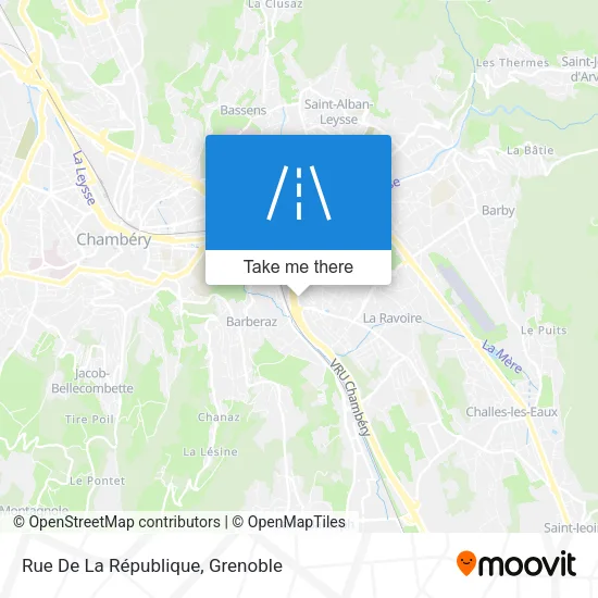Rue De La République map