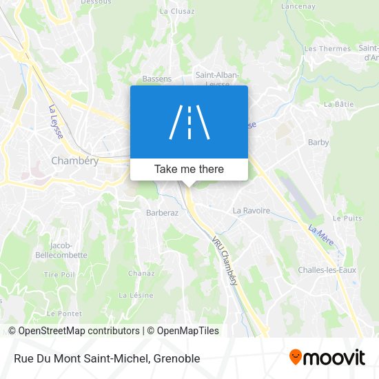 Rue Du Mont Saint-Michel map