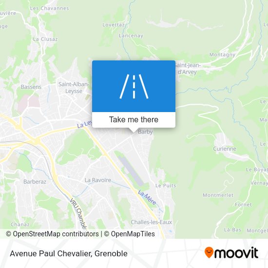Avenue Paul Chevalier map