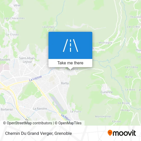 Chemin Du Grand Verger map