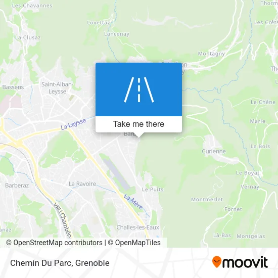 Chemin Du Parc map