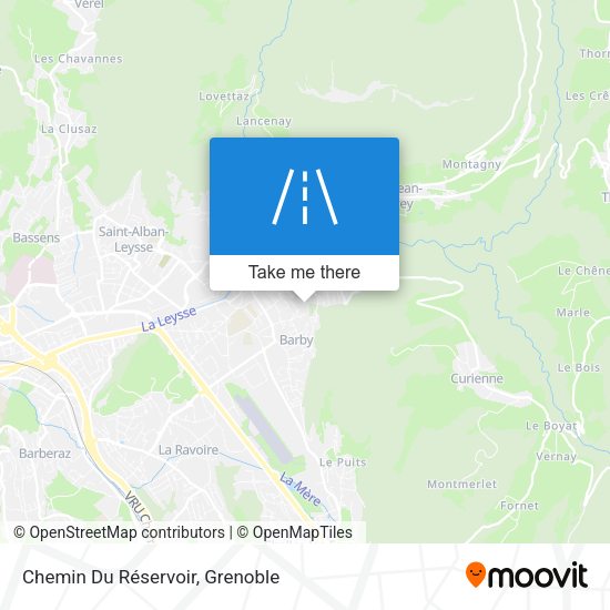 Chemin Du Réservoir map