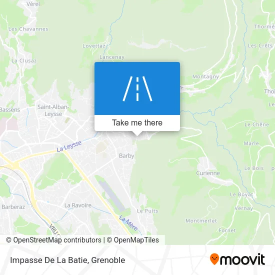Impasse De La Batie map