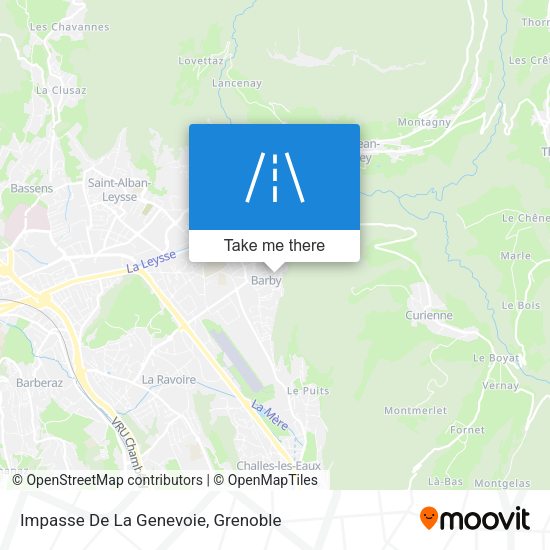 Impasse De La Genevoie map