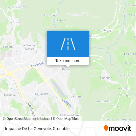 Impasse De La Genevoie map