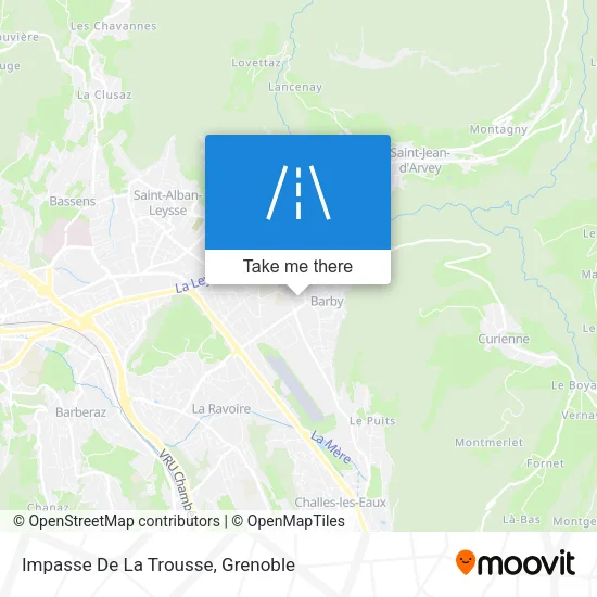 Impasse De La Trousse map