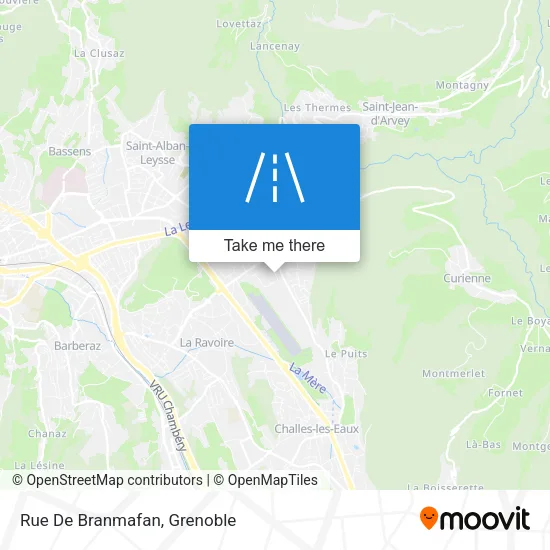 Rue De Branmafan map