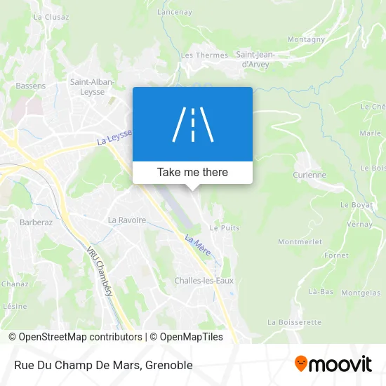 Rue Du Champ De Mars map