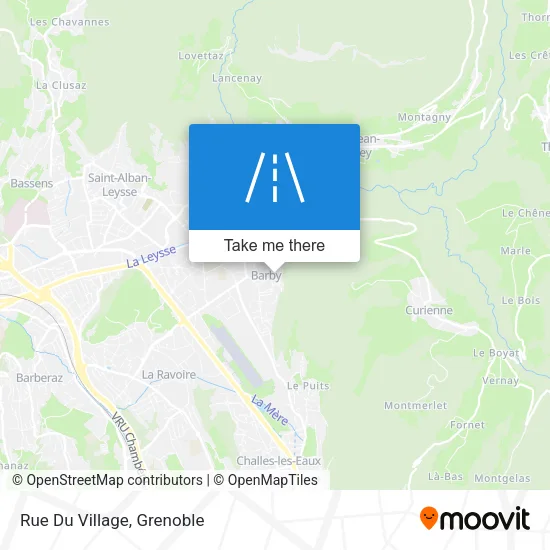 Rue Du Village map