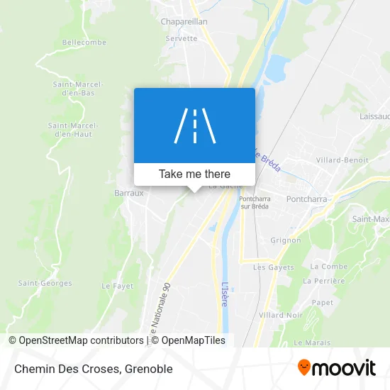 Chemin Des Croses map