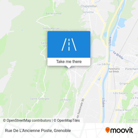 Rue De L'Ancienne Poste map