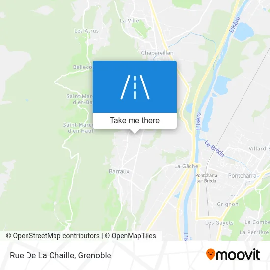 Rue De La Chaille map