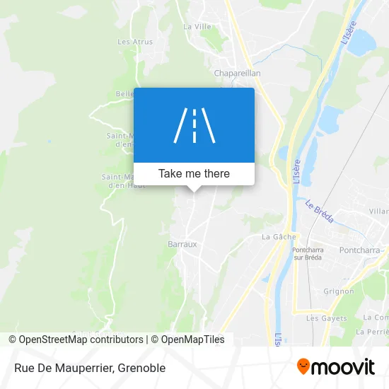 Rue De Mauperrier map