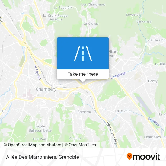 Allée Des Marronniers map
