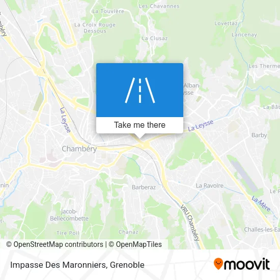 Impasse Des Maronniers map