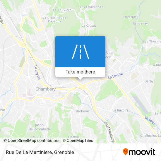 Rue De La Martiniere map