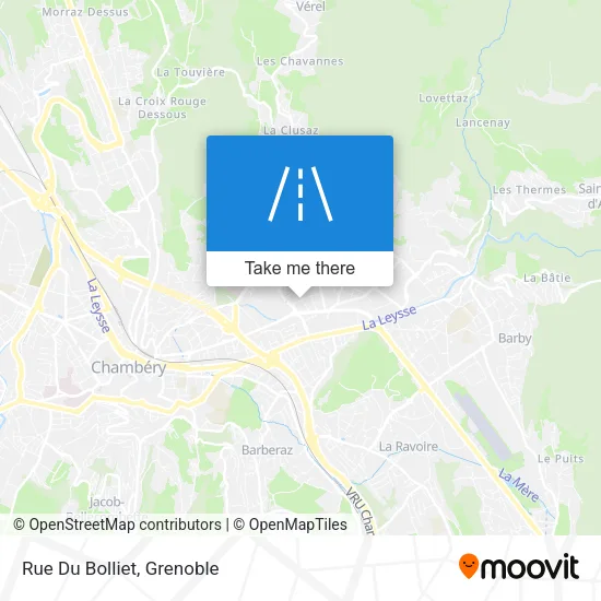 Rue Du Bolliet map