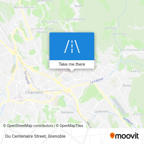 Rue Du Centenaire map